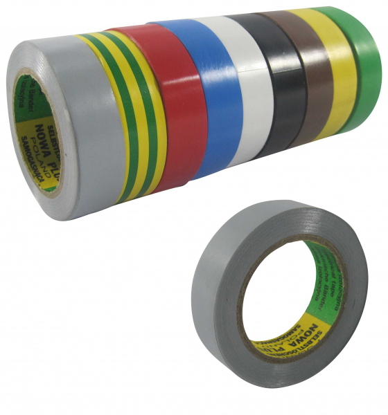 Elektroisolierband 10 Rollen / 15mm x 10m (SET 3)